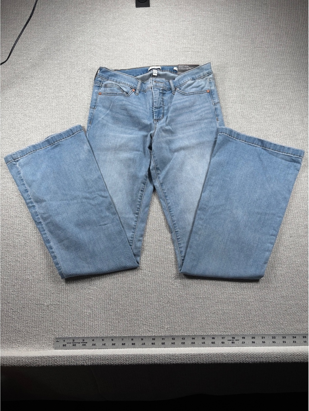 Sofia Jeans by Sofia Vergara Women's Light Blue Bootcut Jeans Size 10